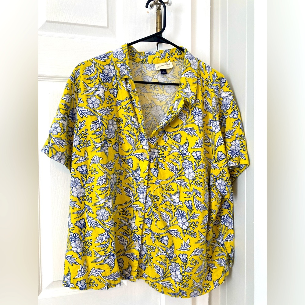 Universal Thread Linen Top 2X